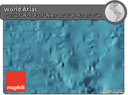 Satellite Map of the Area around 3° 51' 2" N, 83° 13' 29" W