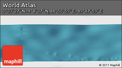 Satellite Panoramic Map of the Area around 3° 51' 2" N, 89° 19' 29" E