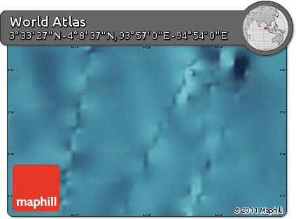 Satellite Map of the Area around 3° 51' 2" N, 94° 25' 30" E