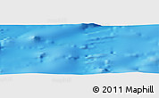 Shaded Relief Panoramic Map of the area around 3° 51' 2" N, 95° 7' 30" W