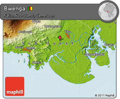 Physical Map of Bwenga