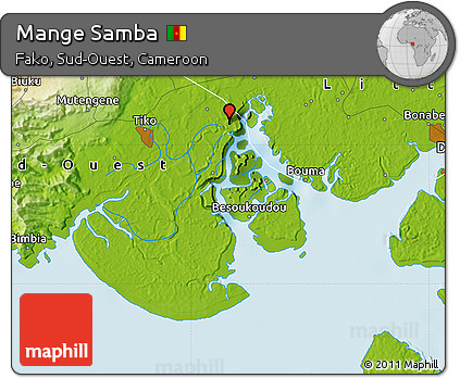 Physical Map of Mange Samba