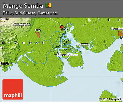 Physical Map of Mange Samba
