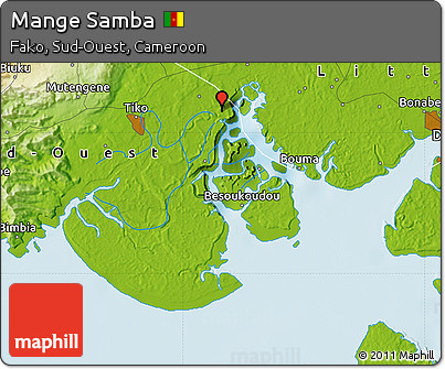 Physical Map of Mange Samba