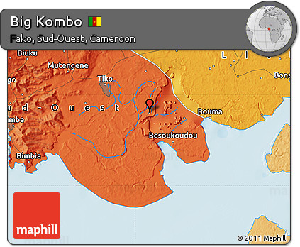 Political Map of Big Kombo