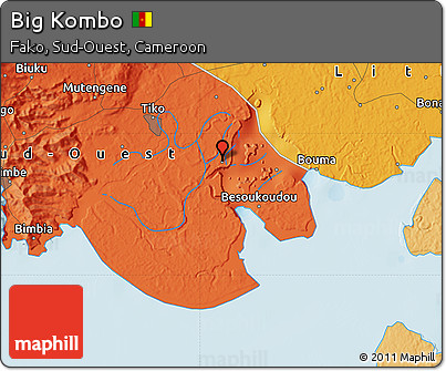 Political Map of Big Kombo