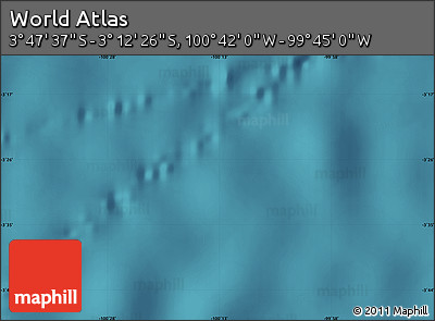 Satellite Map of the Area around 3° 30' 2" S, 100° 13' 29" W