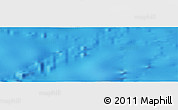 Shaded Relief Panoramic Map of the area around 3° 30' 2" S, 108° 43' 29" W
