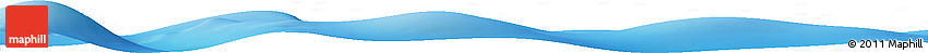 Shaded Relief Horizon Map of the Area around 3° 30' 2" S, 11° 49' 29" W