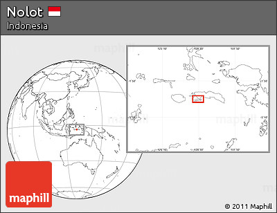 Blank Location Map of Nolot