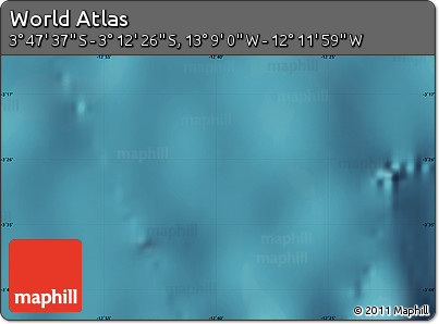 Satellite Map of the Area around 3° 30' 2" S, 12° 40' 30" W