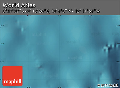 Satellite Map of the Area around 3° 30' 2" S, 12° 40' 30" W