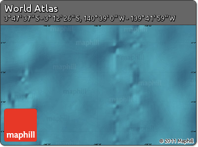 Satellite Map of the Area around 3° 30' 2" S, 140° 10' 30" W