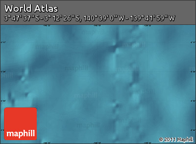 Satellite Map of the Area around 3° 30' 2" S, 140° 10' 30" W
