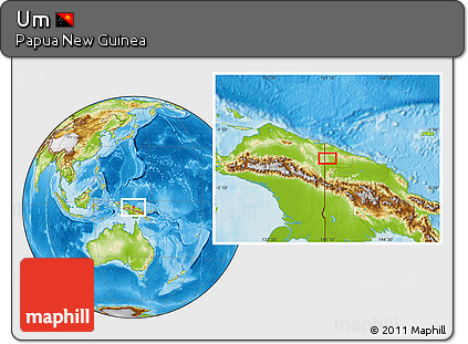 Physical Location Map of Um