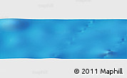 Physical Panoramic Map of the area around 3° 30' 2" S, 141° 52' 30" W