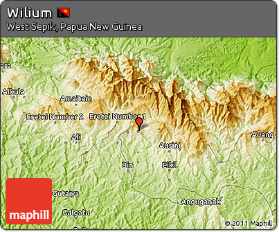 Physical 3D Map of Wilium