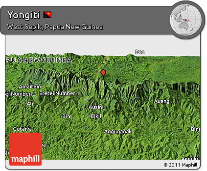 Satellite Panoramic Map of Yongiti