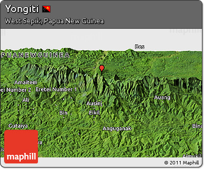 Satellite Panoramic Map of Yongiti
