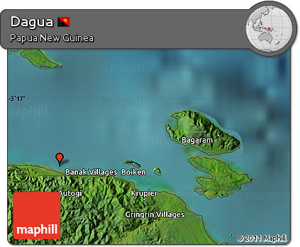 Satellite Map of Dagua
