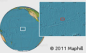 Satellite Location Map of the area around 3° 30' 2" S, 144° 25' 30" W