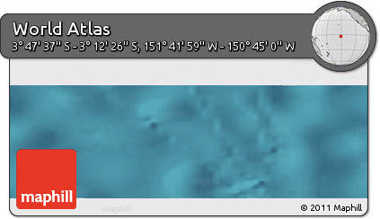 Satellite Panoramic Map of the Area around 3° 30' 2" S, 151° 13' 29" W