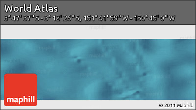 Satellite Panoramic Map of the Area around 3° 30' 2" S, 151° 13' 29" W