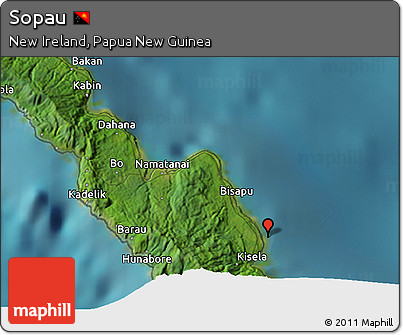 Satellite 3D Map of Sopau