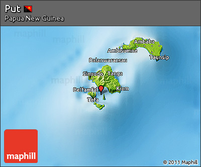 Physical 3D Map of Put