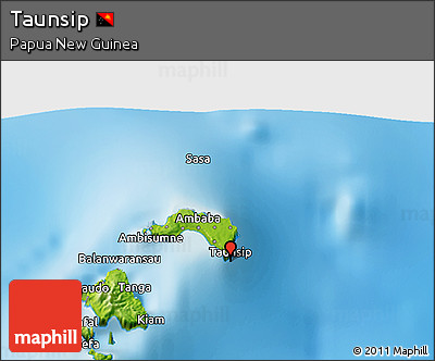 Physical 3D Map of Taunsip