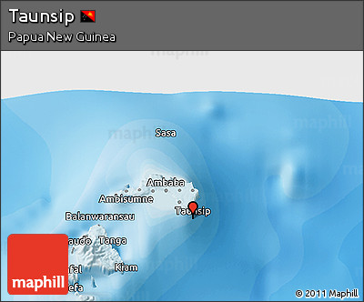 Political 3D Map of Taunsip