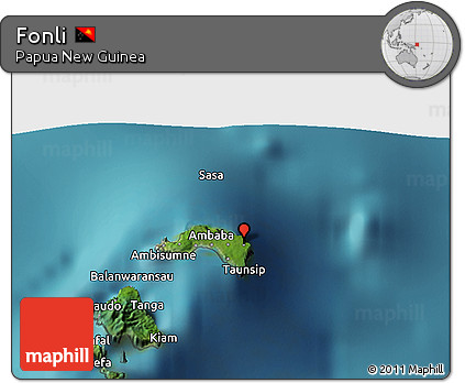 Satellite 3D Map of Fonli