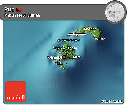 Satellite 3D Map of Put