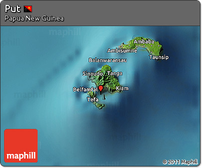 Satellite 3D Map of Put