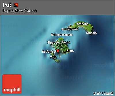 Satellite 3D Map of Put