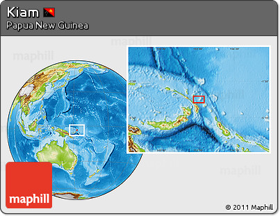 Physical Location Map of Kiam