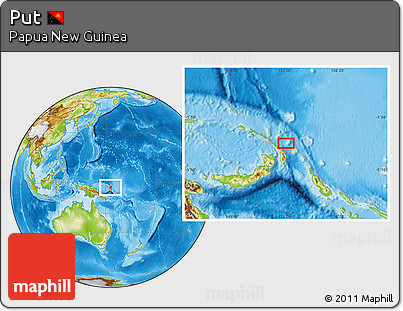 Physical Location Map of Put