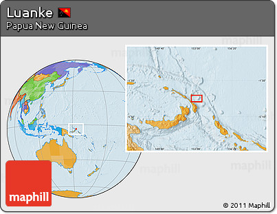Political Location Map of Luanke