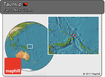Satellite Location Map of Taunsip