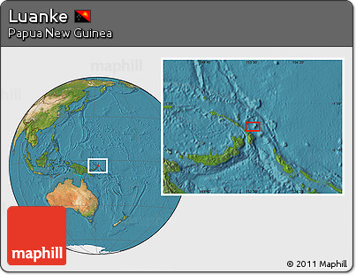 Satellite Location Map of Luanke