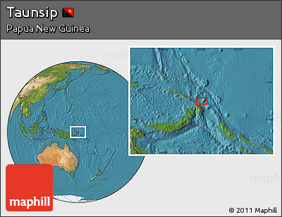 Satellite Location Map of Taunsip