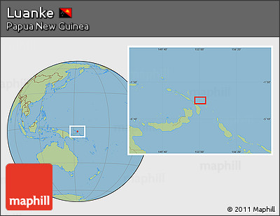 Savanna Style Location Map of Luanke