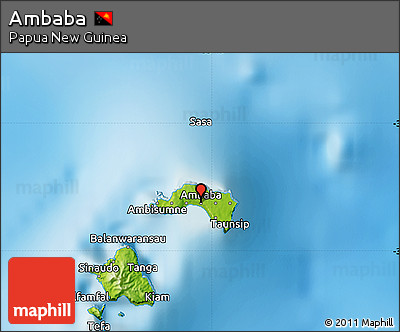 Physical Map of Ambaba