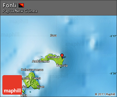 Physical Map of Fonli