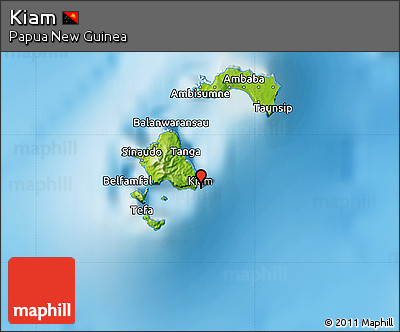 Physical Map of Kiam