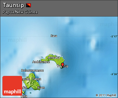 Physical Map of Taunsip