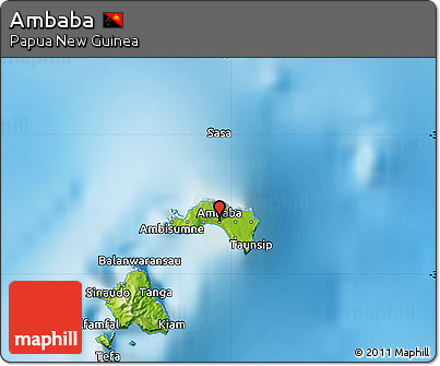 Physical Map of Ambaba