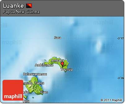 Physical Map of Luanke