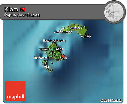 Satellite Map of Kiam