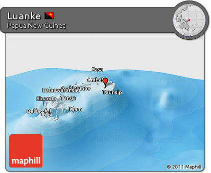 Political Panoramic Map of Luanke
